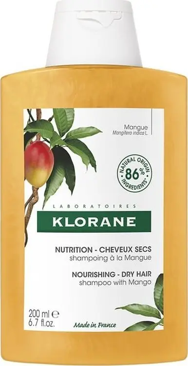Klorane Mango Šampūns sausiem matiem