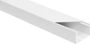STASIŃSKI Electrical Installation Trunking Complete White LS 60x40 mm Length 2 m 8-Pack