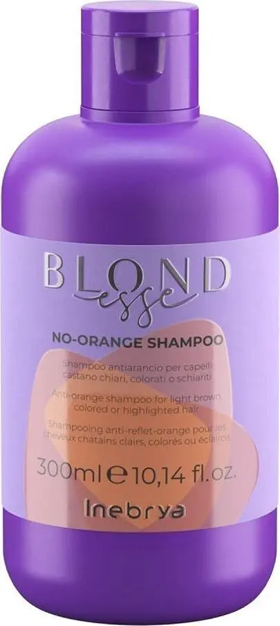 Inebrya Blondesse No-Orange šampūns gaiši brūniem