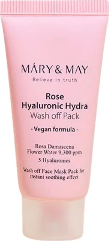 Mary&May Rose Hyaluronic Hydra mitrinoša māla
