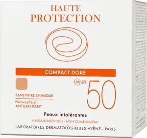 Avene Медовый компактный тональный крем SPF 50 10g