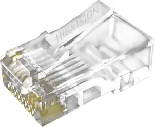 Hikvision Hikvision DS-1M6UA-15U/100PCS wtyczka RJ-45 Przezroczysty