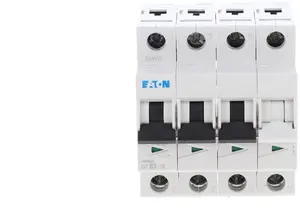 Автоматический выключатель EATON FAZ-B3/3N 3P+N Тип B 3A 15kA переменного тока