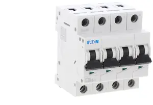 EATON FAZ-D0,5/4 Автоматический выключатель 4-полюсный характеристика D 0.5A 15kA AC