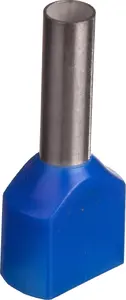 EM Group Końcówka tulejkowa izolowana TID 2x2,5mm2/10mm 100szt.