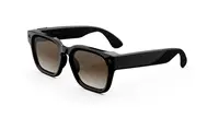 META Fury Ray-Ban AI Glasses in Classic Black with Brown Gradient Lenses