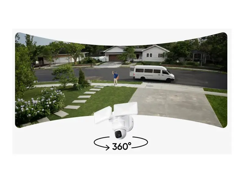 Anker Eufy Floodlight Camera E30 Baltā Photo 2