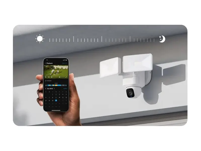 Anker Eufy Floodlight Camera E30 Baltā Photo 5