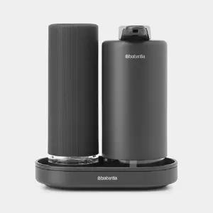 Brabantia SinkStyle 227943 Soap Dispenser Desk Placement Steel 0.2 L Grey Mineral Infinite Grey 2-Pack