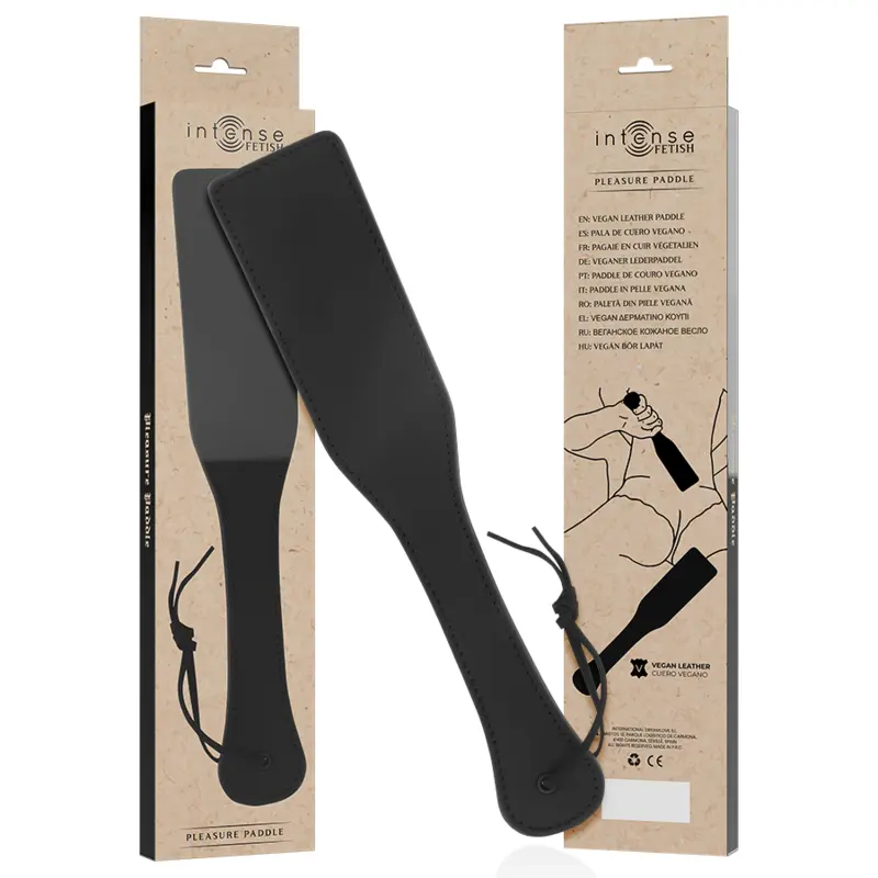 INTENSE FETISH vegānu ādas paddles bļoda
