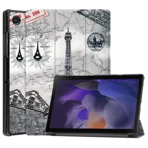 Riff President Series Tablet Book Case with Stand for Samsung Tab S4 10.5 T830 T835 2018 Eiffel
