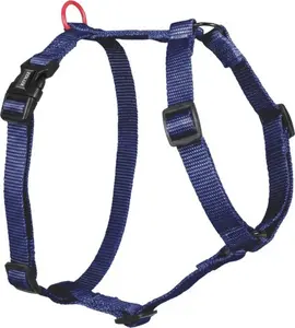 Kontext classic nylon dog harness adjustable 27-42 cm width 15 mm navy blue