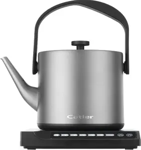 ZEEGMA Beatrice Electric Kettle with Temperature Control 0.6L Black