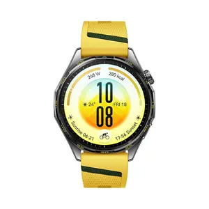 Huawei WATCH GT 7 Smartwatch 46mm AMOLED Touchscreen 1.47 inches Yellow Wi-Fi GPS Bluetooth Stainless Steel