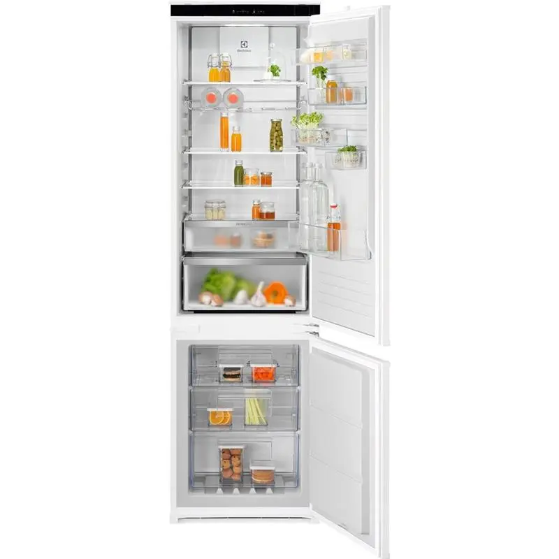 Electrolux E7CNAE19S iebūvējamais ledusskapis ar TwinTech