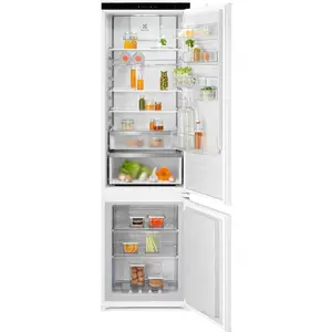 Electrolux E7CNAE19S Built-In Refrigerator with TwinTech No Frost, AI CoolAssist, Extra Chill Drawer and Fast Freeze