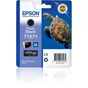 Картридж Epson T1571 Фото Черный