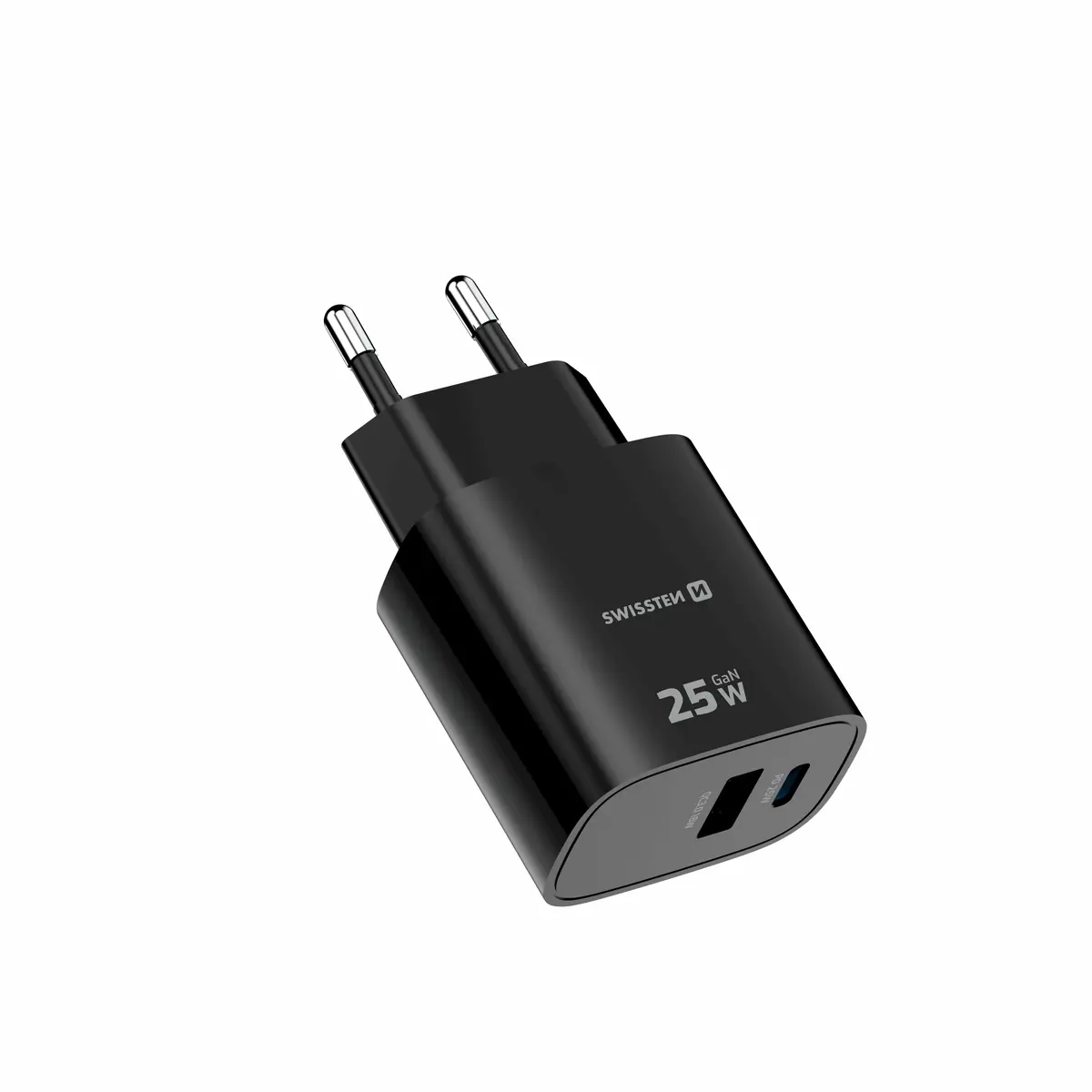 Зарядное устройство Swissten Edge GaN USB-A USB-C Photo 2
