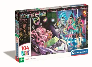Clementoni 25783 Monster High 104 SuperKolor детская научная игрушка многоцветная для возраста от 4 лет