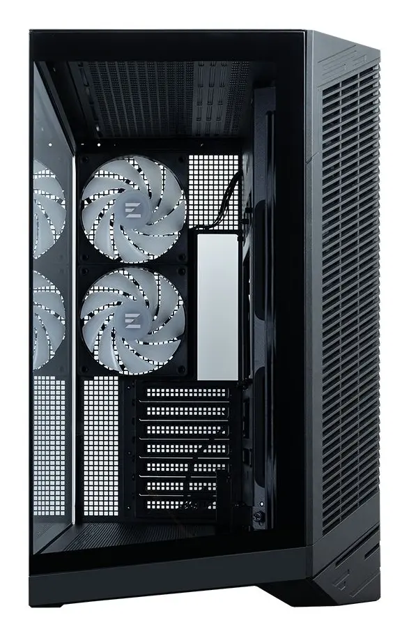 Корпус для ПК Zalman D50 Dual-Chamber Midi Tower черный Photo 4