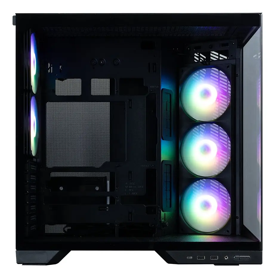 Корпус для ПК Zalman D50 Dual-Chamber Midi Tower черный Photo 6