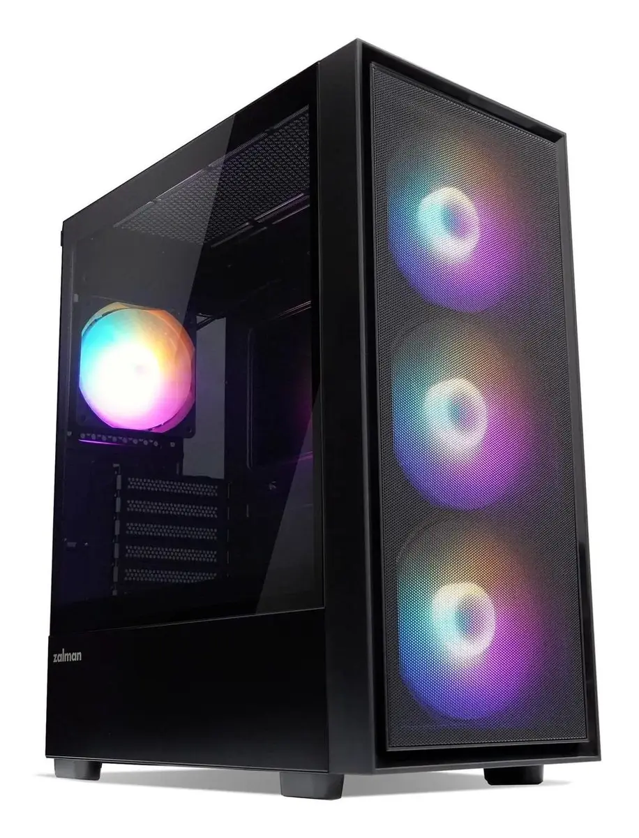 Zalman S6 Black Midi Tower datora