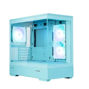 ZALMAN P30 V2 mATX Mini Tower PC Case with 3 x 120mm ARGB Fans Mint
