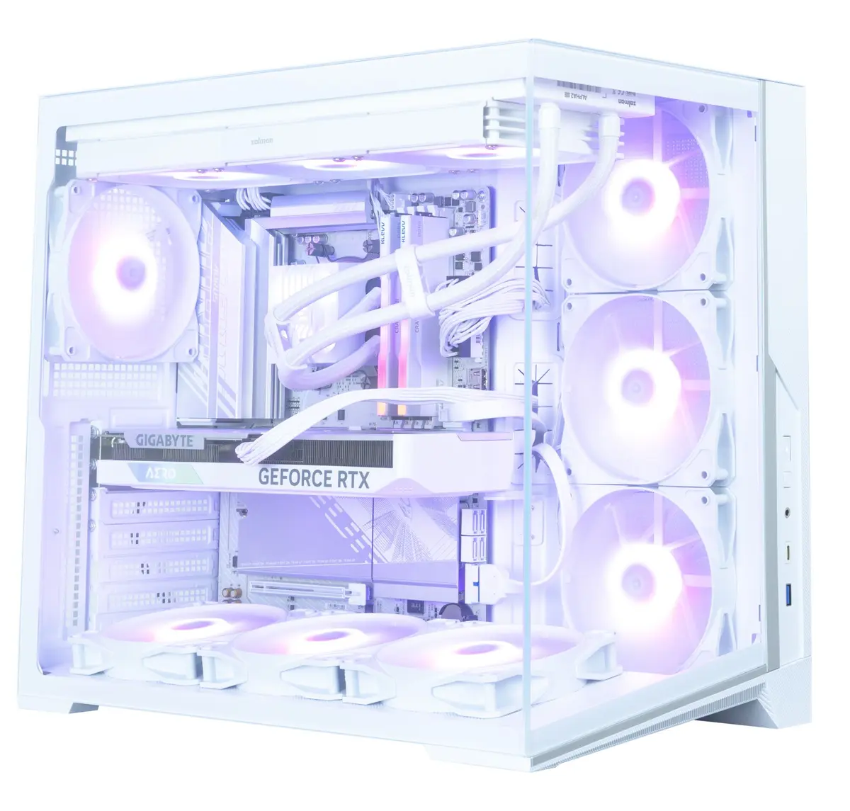 Корпус для ПК Zalman D40 Midi Tower белый Photo 4