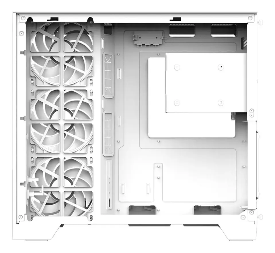 Корпус для ПК Zalman D40 Midi Tower белый Photo 12