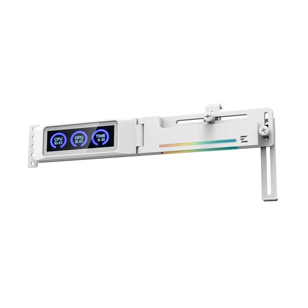 Videokartes turētājs Zalman ZM-VS3 DS Balts