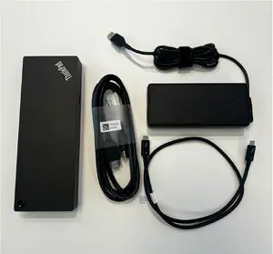 Upcycle IT Lenovo Thunderbolt 3 Dock Gen2 Refurbished Wired Black Red 4K Ultra HD 135W