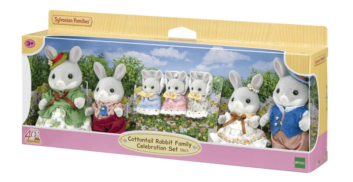 Epoch Sylvanian Families Cottontail ģimenes brīvdienu