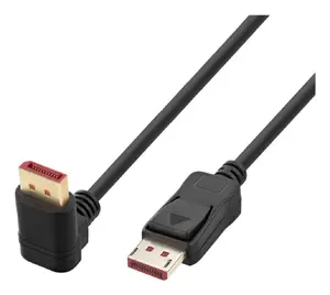 Techly ICOC-DSP-A14-010NT9 DisplayPort kabelis DisplayPort vīrietis uz DisplayPort vīrietis 1 m Melns 7680 x 4320 pikseļi