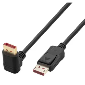 Techly ICOC-DSP-A14-020NT9 DisplayPort Kabelis Vīrietis pret Vīrieti 2 m Melns 7680 x 4320
