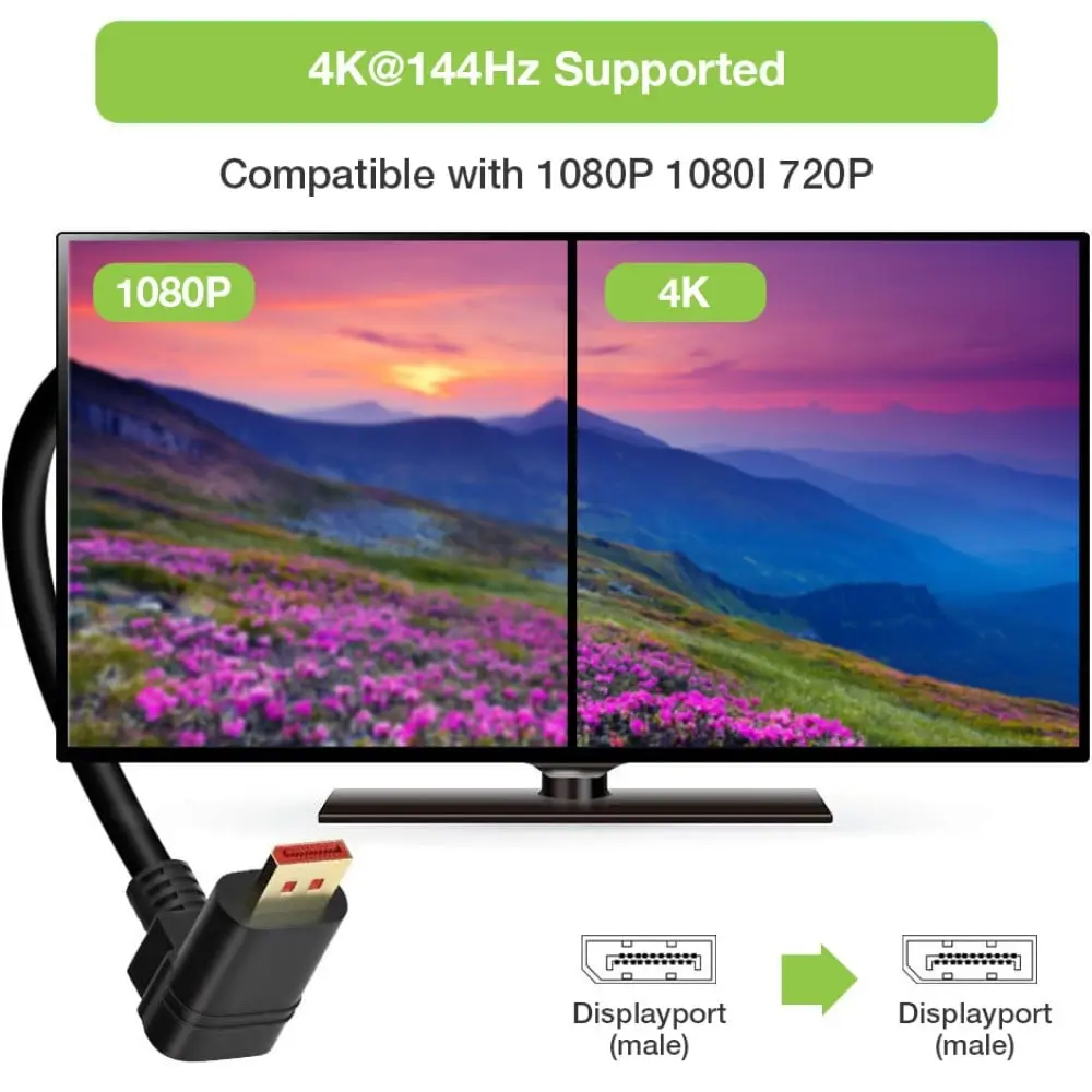 Кабель DisplayPort Techly ICOC-DSP-A14-020NT9 2 м черный Photo 4