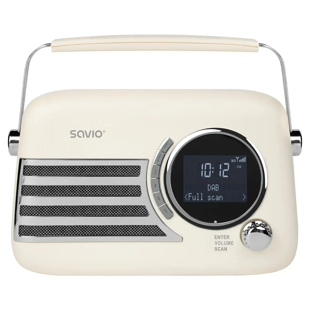 SAVIO RS-04 Pārnēsājamais Radio DAB+ un