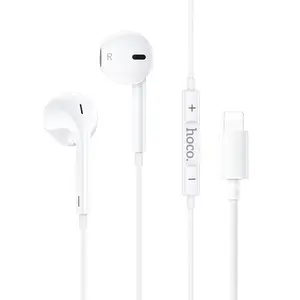 Проводные наушники HOCO M111 для iPhone с разъемом Lightning и микрофоном