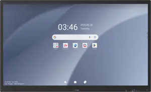 Viewsonic IFP6563-1C Interactive Whiteboard 65 Inch 4K Ultra HD Touchscreen Android 15 EDLA 450 cd/m² Black