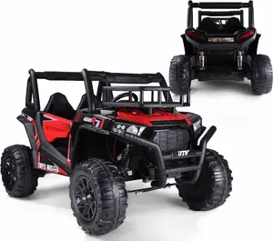 LEAN Sport JS360 Red Battery-Powered Ride-On Car