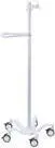 ERGOTRON StyleView Pole Cart 24-818-211 Mobile Medical Cart for Healthcare Equipment