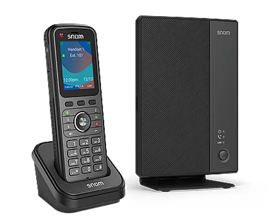 Snom M256 DECT bāzes stacija Melna