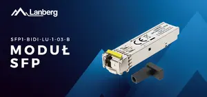 Lanberg SFP BiDi optiskais raiduztvērēja modulis 1Gb/s 1550nm/1310nm LC/UPC līdz 3km
