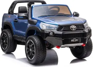LEAN Sport Toyota Hilux Blue Painted Battery Powered Ride-On Car