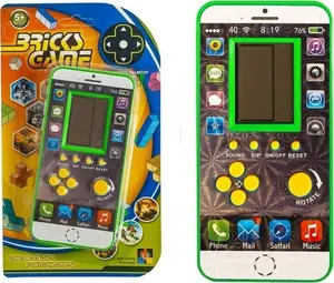 LEAN Sport Электронная игра Тетрис Зеленый Форма мобильного телефона