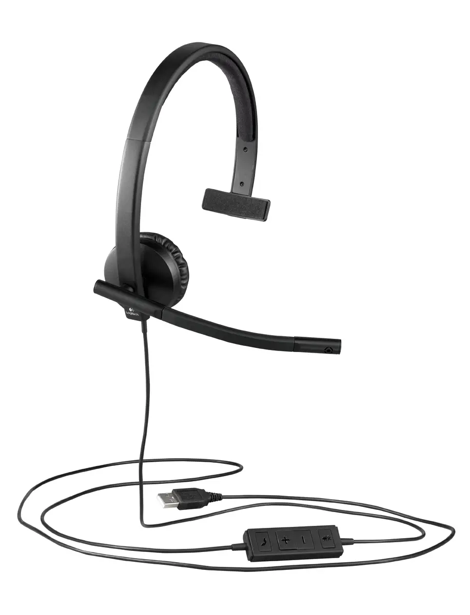 Logitech H570e Mono USB austiņas Photo 4