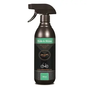 Riff BikeOnWax Ride & Shine Universal Degreaser Polishing and Care Agent for Plastic Parts 500ml Spray Bottle