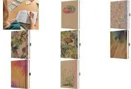 sigel Jolie Pure Namaste A5 Notebook Lined Hardcover 100 g/qm White Paper JN811