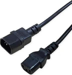 Secomp STANDARD Appliance Connection Cable IEC 320 C14 to C13 Black 1.8 m