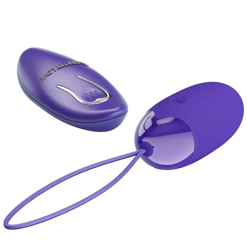 PRETTY LOVE Berger Youth Remote Vibrating Egg Violet Photo 2