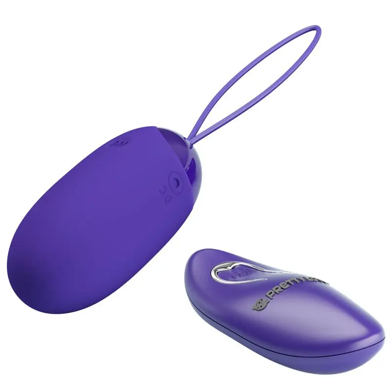PRETTY LOVE Berger Youth Remote Vibrating Egg Violet Photo 3